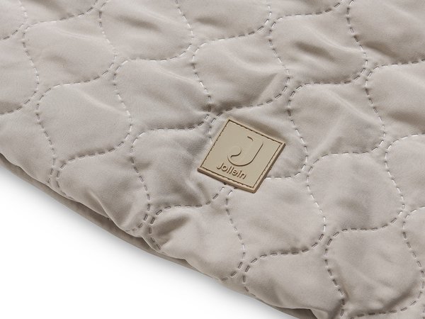 Jollein, legetæppe teddy storm nougat