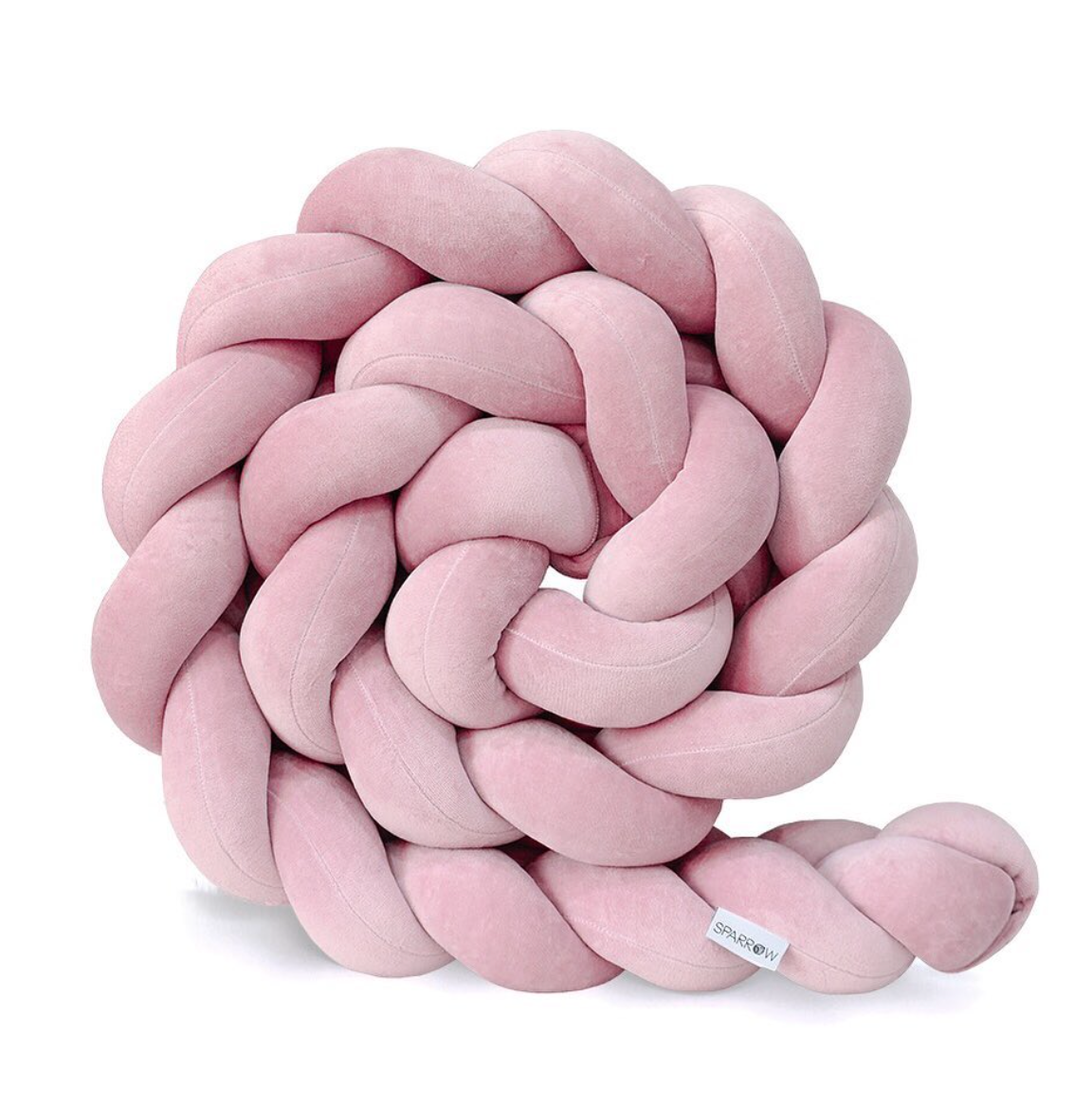Tremmesengsafskærmning flettet - Dusty Pink