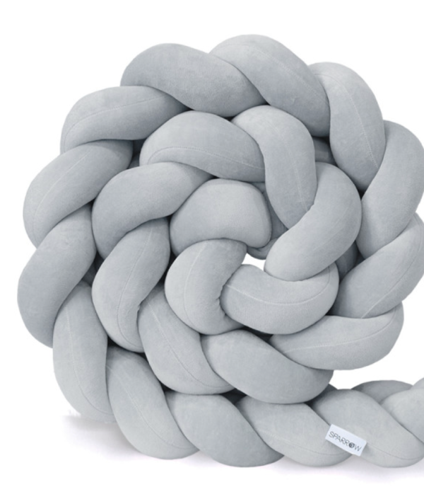 Sengehest flettet, Grey