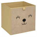 Opbevaringskurv jute bamse