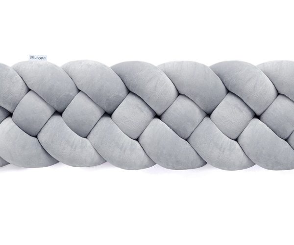 Sengehest flettet, Grey
