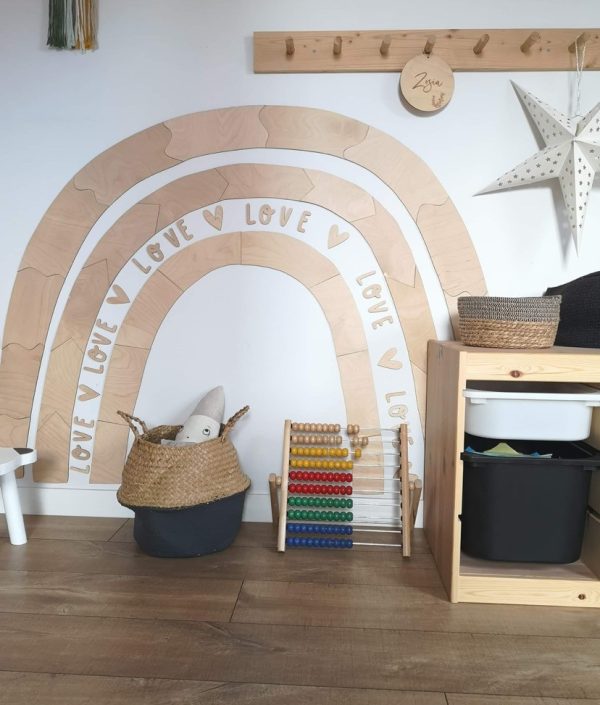 Vægdekoration regnbue