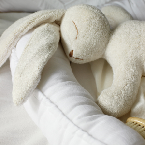 Cotton & Sweets, hvid klassisk babynest i 100 % linned