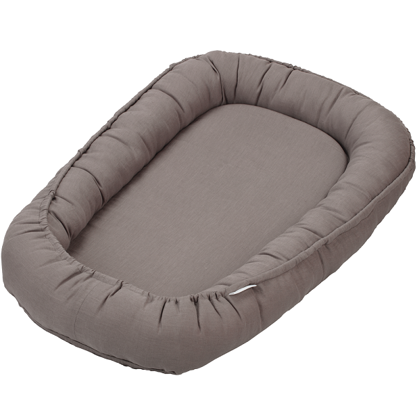 Cotton & Sweets, haj klassisk babynest i 100 % hør