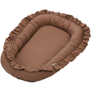 Cotton & Sweets, chokolade babynest i satin
