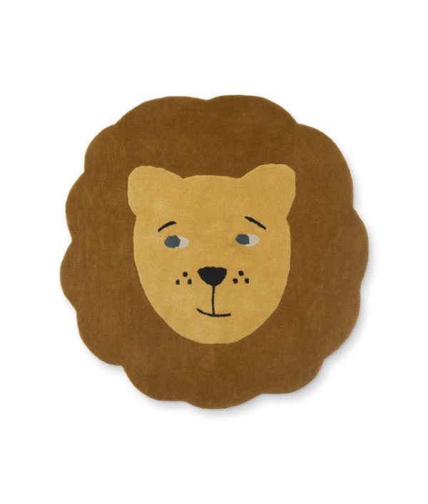 Liewood, Jena tæppe til børneværelset, Lion golden caramel mix
