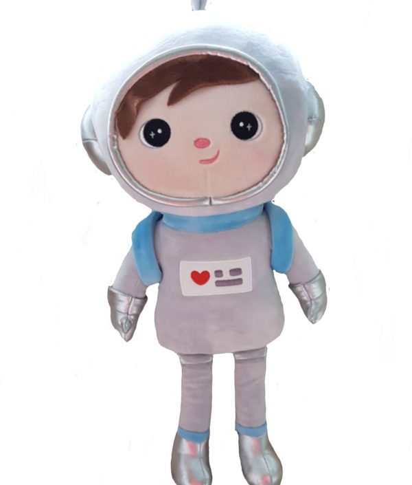 Astronaut, stor dukke med navn