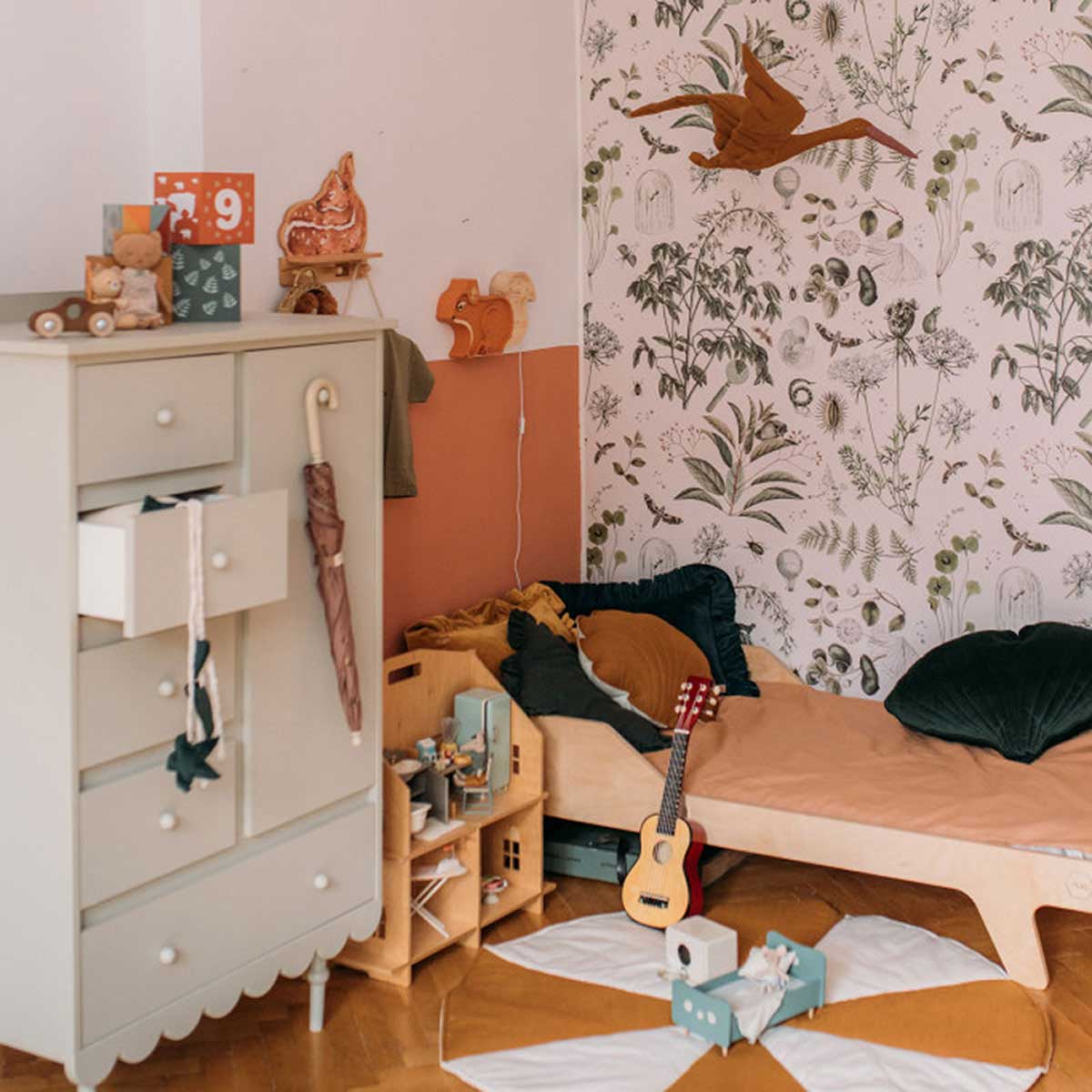 Dekornik, tapet Green Botanical Stories - Billede 2