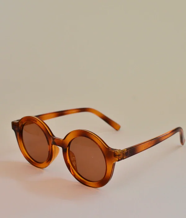 BabyMocs, solbriller til børn, Signature Round Amber