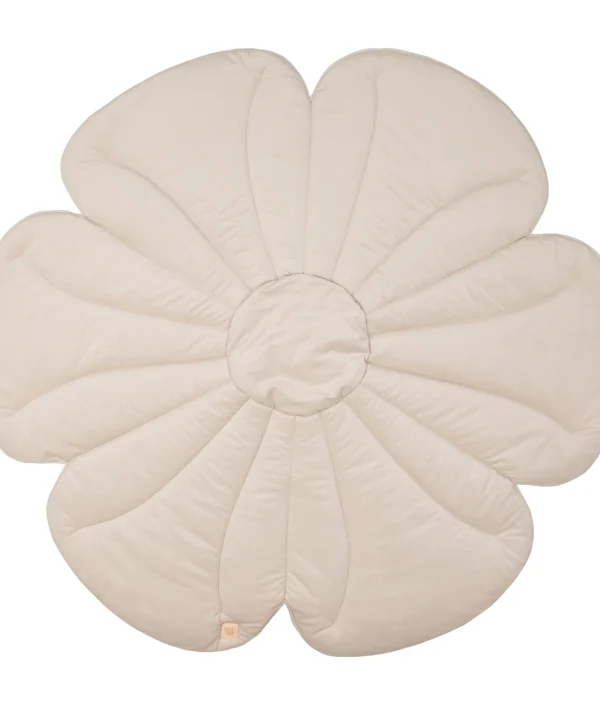 Moi Mili, legetæppe i fløjl, Bloom Cream