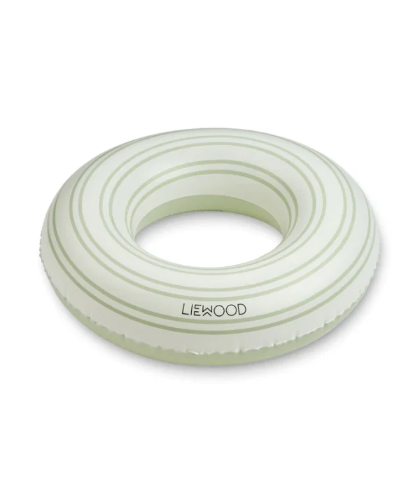 Liewood, Baloo badering, Stripe Dusty mint/Creme de la Creme
