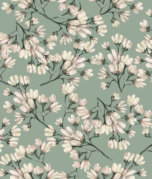 Dekorillo, tapet majblomster