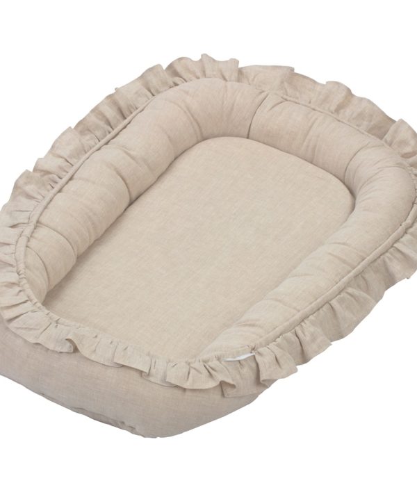Cotton & Sweets, naturlig babynest i linned
