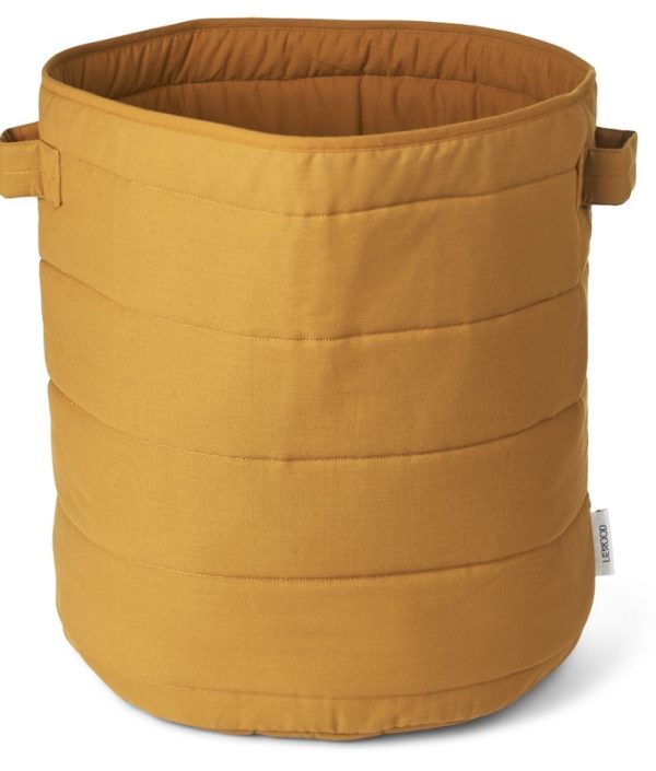 Liewood, Lia quiltet opbevaringskurv, Golden caramel