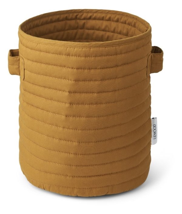 Liewood, Ally quiltet opbevaringskurv, Golden caramel
