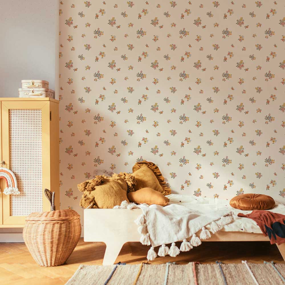 Dekornik, tapet Flowers minimini light - Billede 2