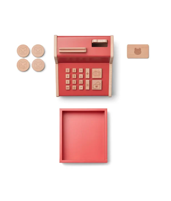 Liewood, Buck kasseapparat, Apple red tuscany rose
