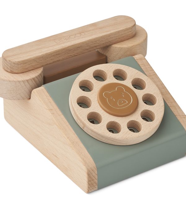 Liewood, Selma klassisk telefon, Faune green golden karamel