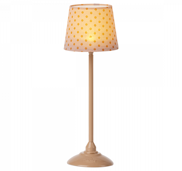 Maileg, gulvlampe til dukkehus, dark powder