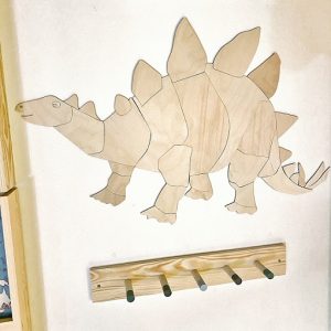 Vægdekoration Stegosaurus
