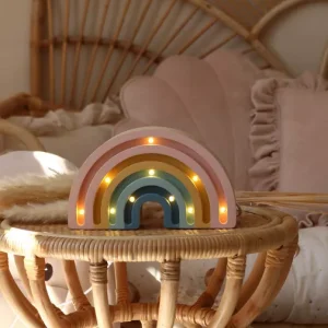 Little Lights, Natlampe til børneværelset, Regnbue MINI retro