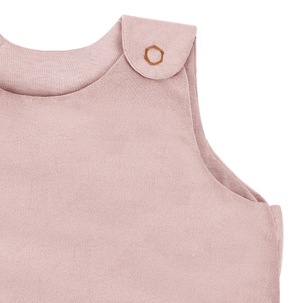 Numero 74, sovepose fløjl Cocoon Winter, Dusty Pink