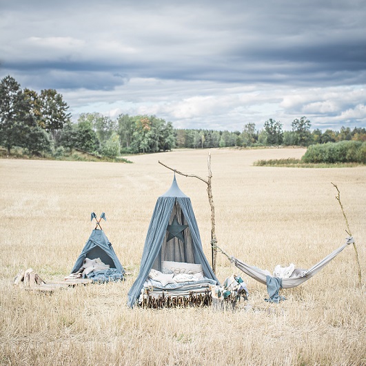 Numero 74, tipi-telt til børneværelset, Hvid blonde - Billede 8
