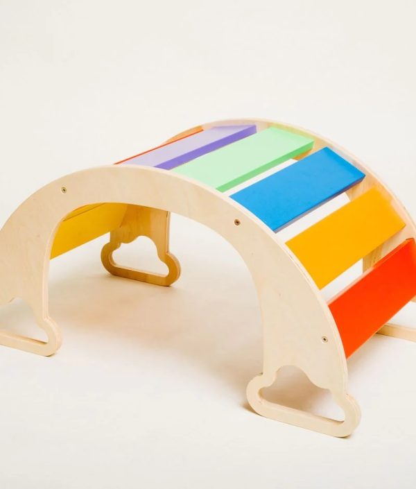 Klatregunga til børneværelset, natur regnbue