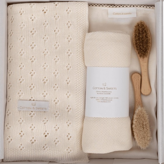 Cotton & Sweets, Gavesæt Newborn I, Vanilje - Billede 2