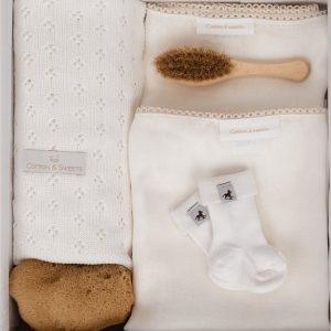 Cotton & Sweets, Gaveæske Newborn III, Vanilje