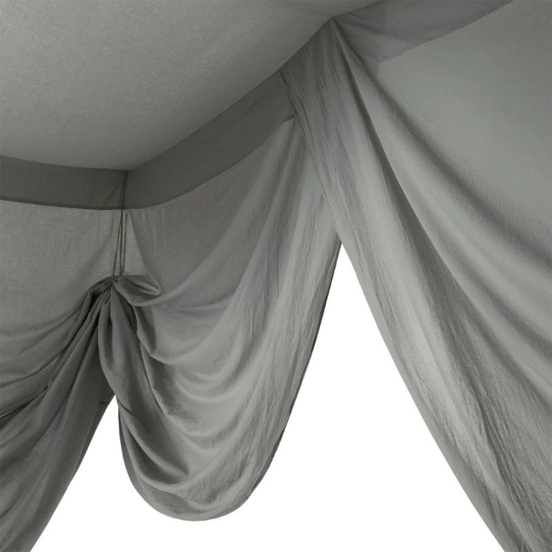 Numero 74, Bed drape sængehimmel, Silver grey - Billede 2