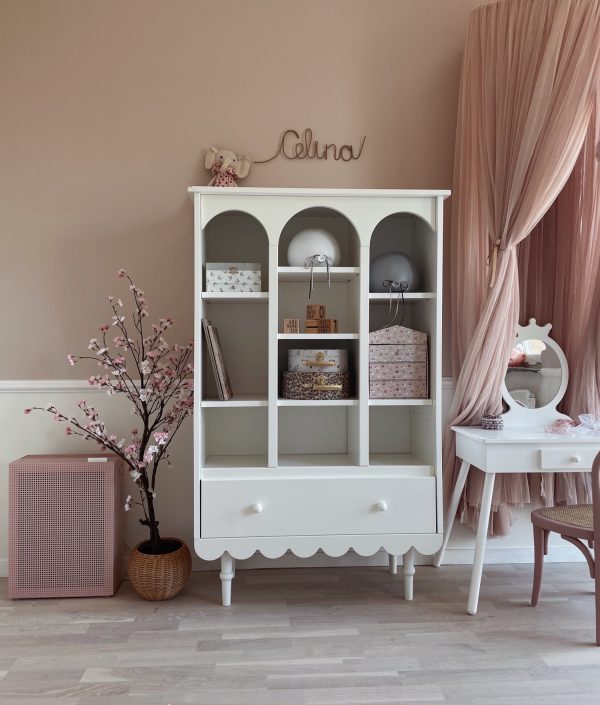 Wood Luck, Skab/Garderobe/Bogreol Babushka Hvid
