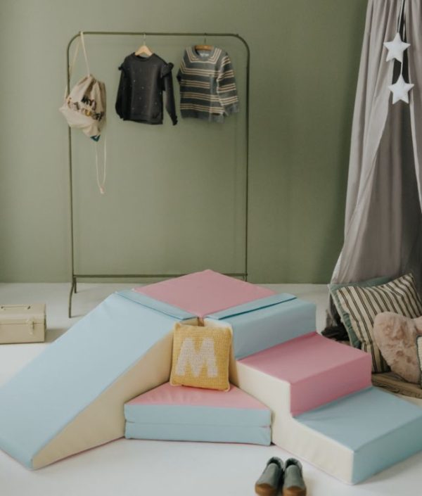 Babylove, Byggbar pastel rutschebane