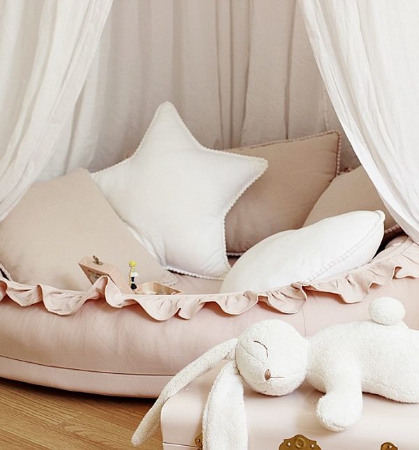 Cotton&Sweets, lyserød junior nest basic