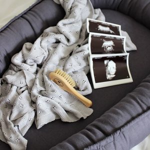 Cotton & Sweets, denim klassisk babyrede i 100 % hør