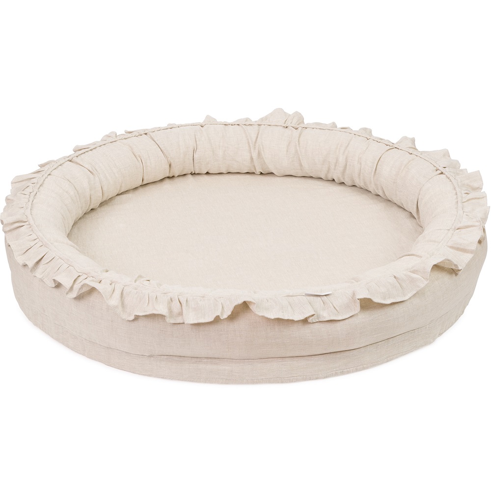 Cotton&Sweets natur/beige junior rede i 100% hør