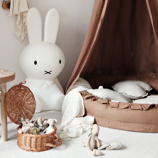 Cotton&Sweets chocolate junior rede i 100% linned
