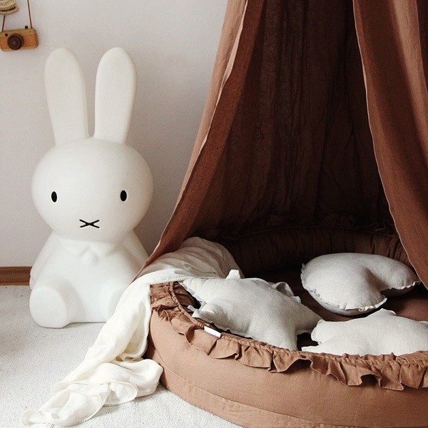 Cotton&Sweets chocolate junior rede i 100% linned - Billede 6
