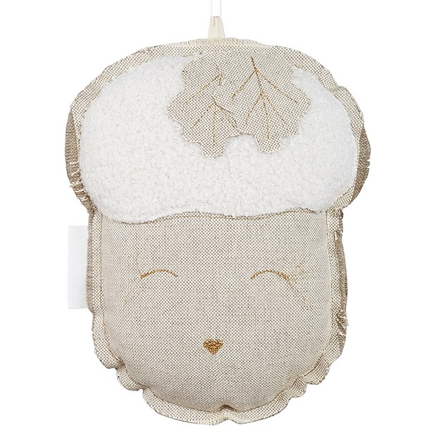 Cotton & Sweets, sengemobil vægdekoration natur agern