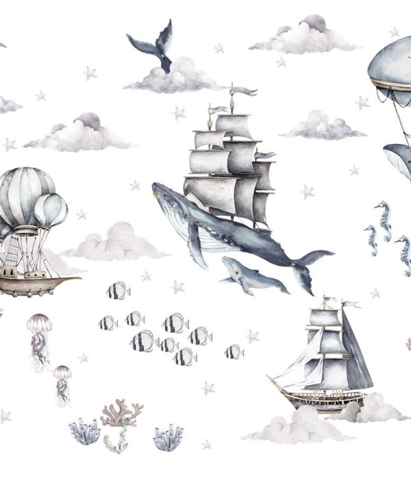 Vægklistermærke Under the sea
