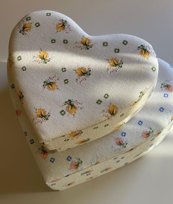 Konges Sløjd, opbevaringsbokse heart box, Brise d´ete