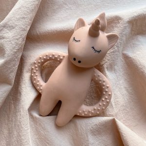 Konges Sløjd, bitlegetøj Rose unicorn