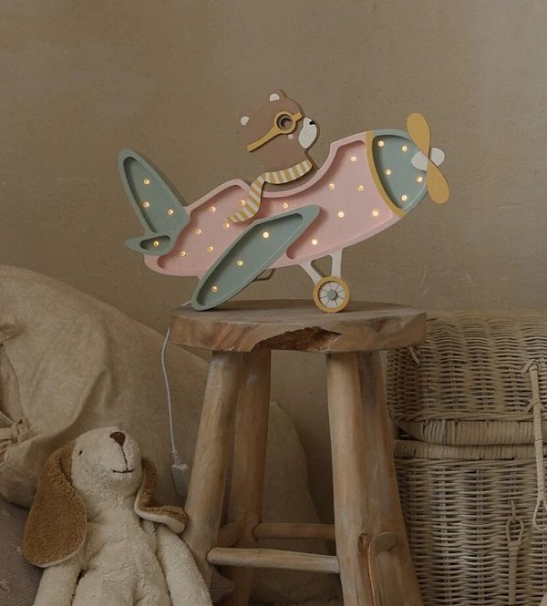 Little Lights, Natlampe til børneværelset, Vintage fly Candy