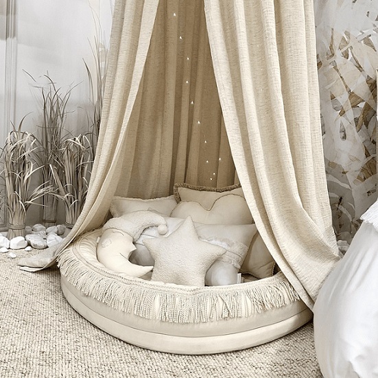 Cotton & Sweets, vanilje boho twist junior rede