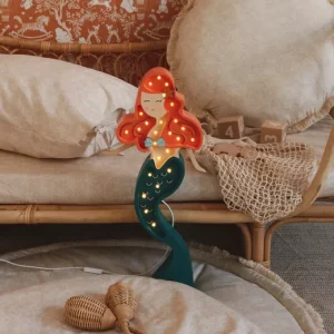 Little Lights, Natlampe til børneværelset, Havfrue Ariel