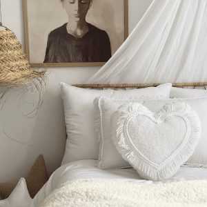 Boho twist hvid sengehimmel, Cotton & Sweets