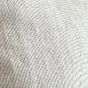 Beige striber premium sengehimmel i hør, Cotton&Sweets