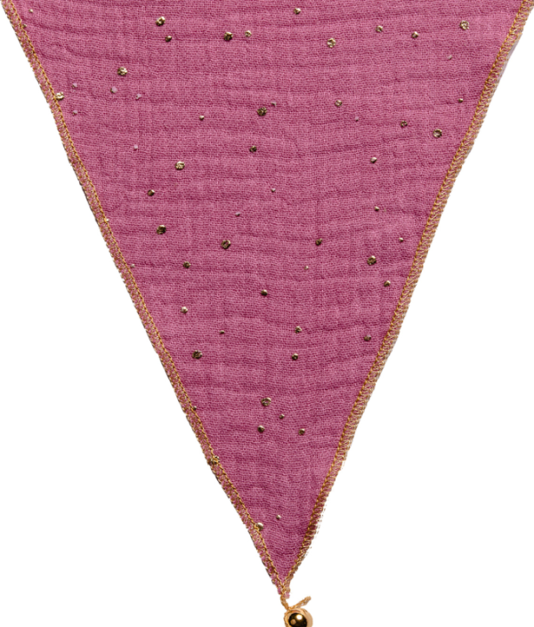Babylove, vimpel til børneværelset, pink
