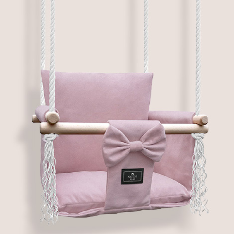 Gynge rosa sløjfe - Billede 4