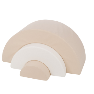 Babylove, Byggbare klodser Rainbow, beige